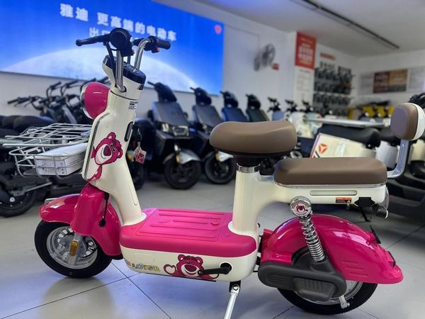 雅迪冠能摩登电动自行车：颜值性能并存，日常出行新宠