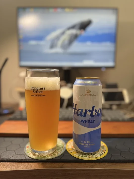 山姆新出小麦啤酒测评Harboe 小麦啤酒