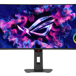 电脑展丨华硕发布 ROG Strix OLED XG34WCDMTG 显示器，谷歌 TV、QD-OLED量子点、NVIDIA 云游戏
