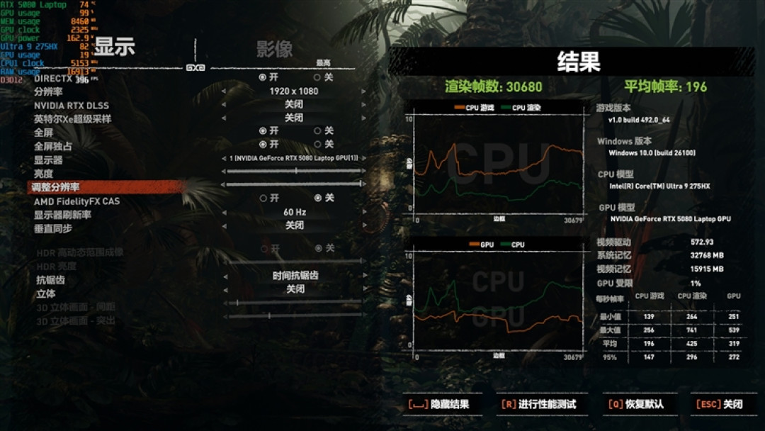 酷睿Ultra 9 275 HX与i9-14900HX深度对比!联想拯救者Y9000P 2025至尊版评测:为什么说Arrow Lake是最优秀的笔记本处理器