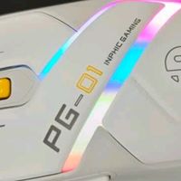 英菲克PG1有线游戏鼠标 电竞宏 右手通用型 笔记本通用 12800DPI