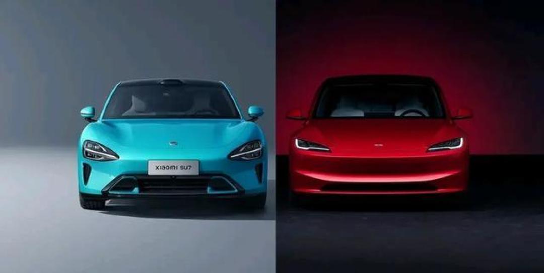 22万级纯电对决:小米SU7对比Model3实测续航性能智驾谁更强