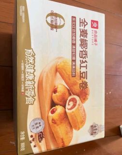 全麦红豆沙面包体验分享