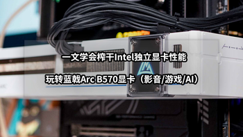 一文学会榨干Intel显卡性能丨玩转蓝戟B570显卡（影音/游戏/AI） 