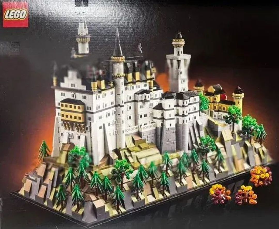 乐高建筑系列城堡谍照到：21063 Neuschwanstein Castle！