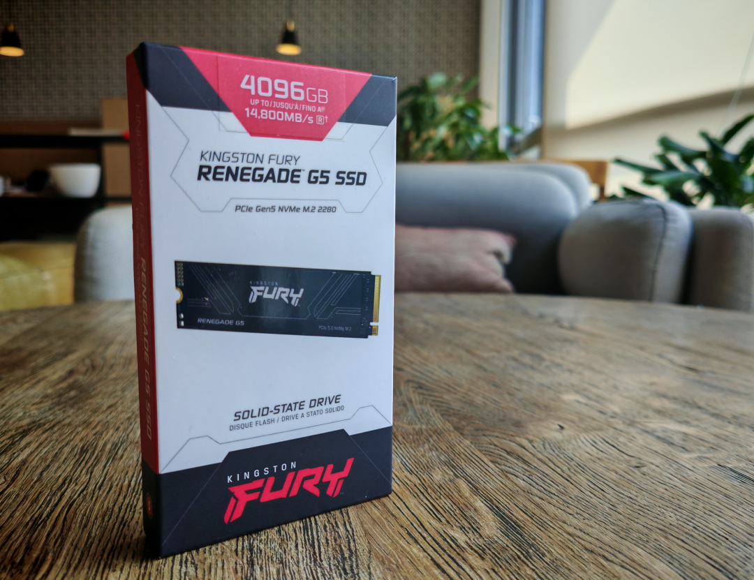 金士顿FURY Renegade G5:主流到位 PCI-E 5.0 SSD成了