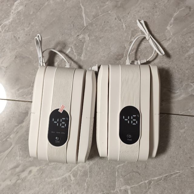 打骨折的烘鞋器到了。