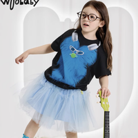 夏日梦幻，轻盈绽放——woobaby旗舰店蓬蓬网纱裙