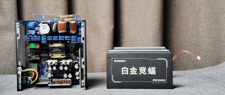 大功率白金电源就没有性价比？安耐美白金竞蝠PK1000拆解评测