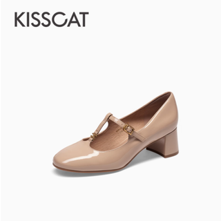 春夏必备！Kisscat官方Outlets店玛丽珍单鞋🌸
