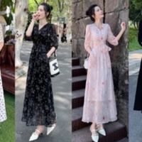 微胖身材女生显瘦连衣裙穿搭