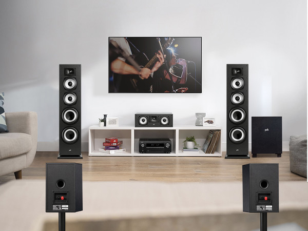 50年声学沉淀，打造影院级体验！Polk XT70+X550 5.1声道家庭影院套装