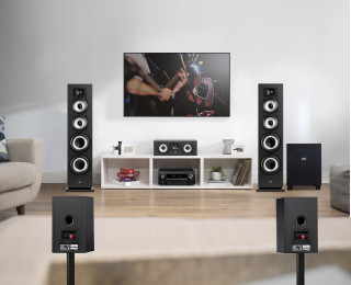 50年声学沉淀，打造影院级体验！Polk XT70+X550 5.1声道家庭影院套装