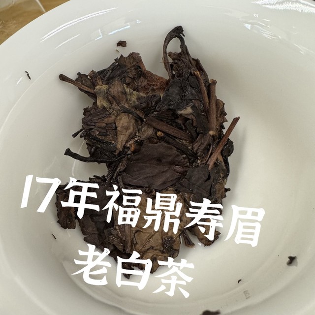 带GI标的某某号福鼎老白茶，说实话我还真的有点喝不惯呢