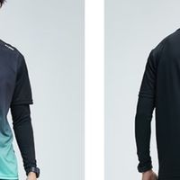 高弹速干的骑行服，紧身又有弹性。