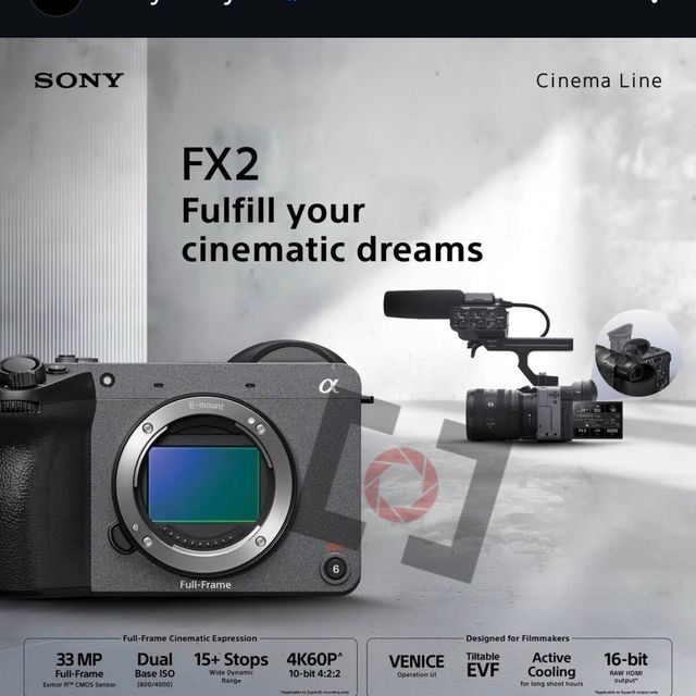 提前看索尼新品FX电影机提前看