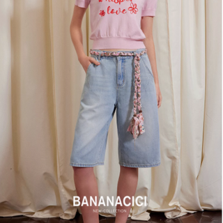 穿越时光的夏日经典——bananacici旗舰店复古水洗五分牛仔裤