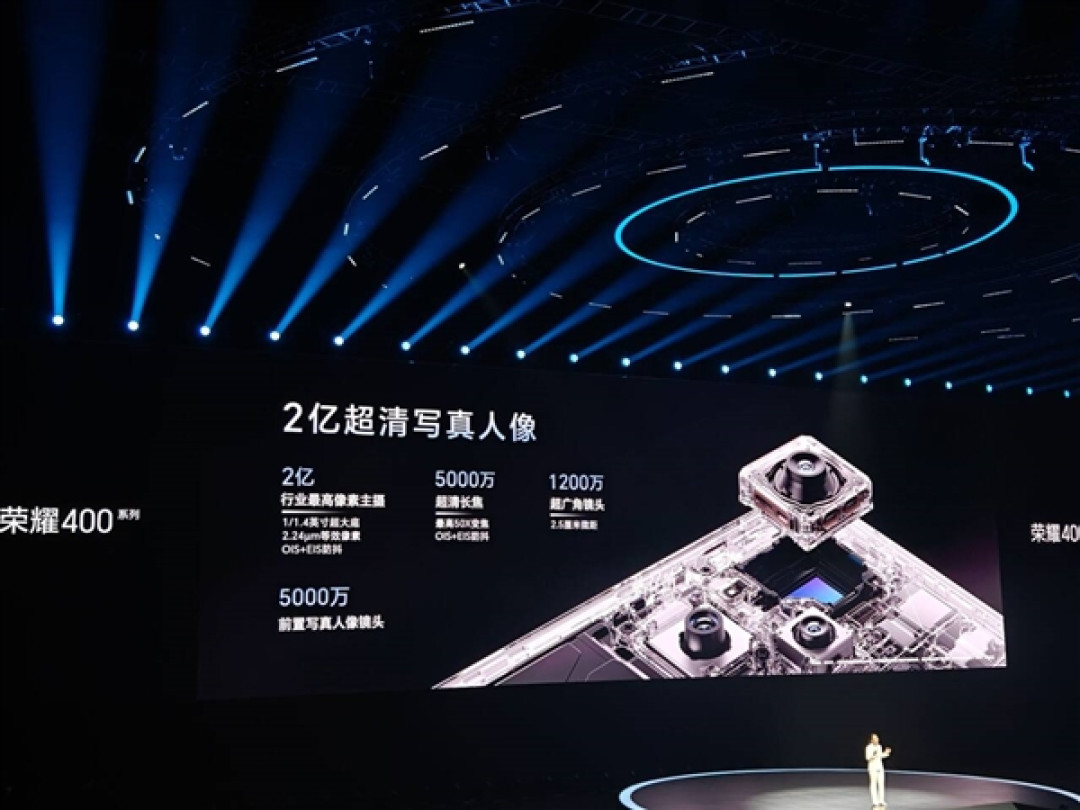 荣耀400 Pro发布：2亿超清主摄+满血骁龙8 Gen3 2899元起