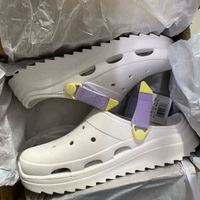 斯凯奇（Skechers）怪兽泡泡鞋凉鞋女士夏季厚底洞洞鞋防滑
