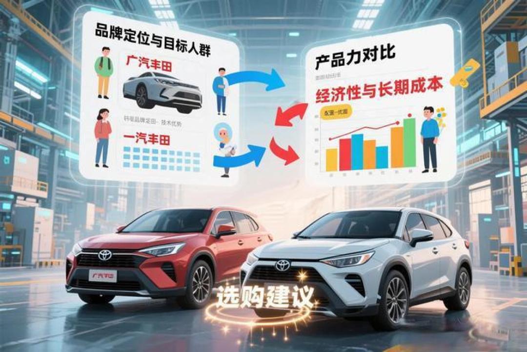 一汽丰田与广汽丰田双车战略对比：同源车型差异全解析