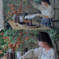李子柒耳畔千年苗绣摇曳生辉 非遗技艺在时尚舞台焕活文化脉搏