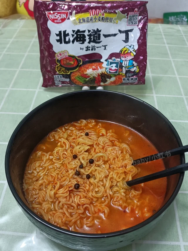 802 日清 北海道一丁麻辣锅味