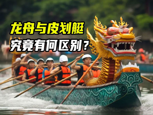 端午龙舟与皮划艇，两项运动有何区别？