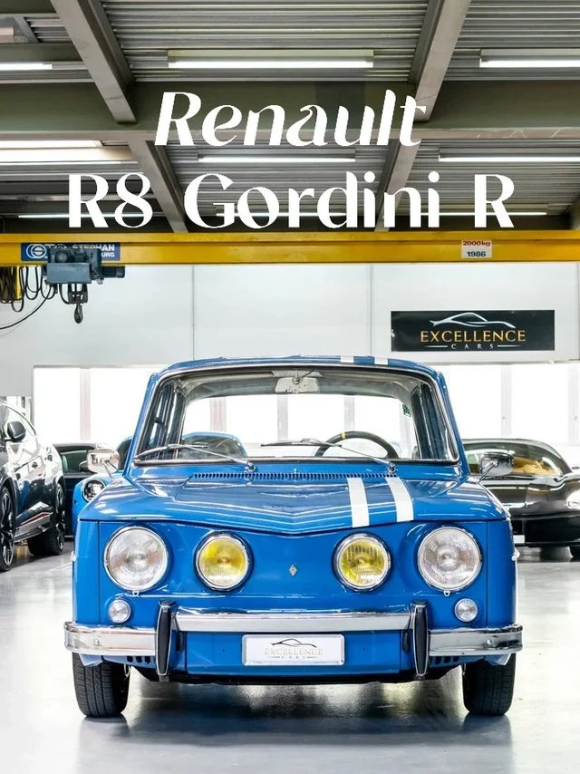 1967 RENAULT R8 Gordini R  🇫🇷