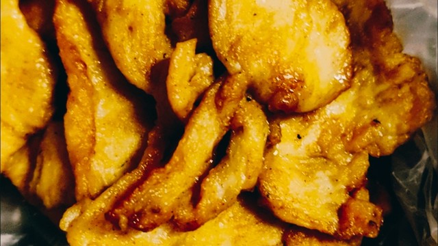 咖喱味里脊肉片，家庭聚餐佳选