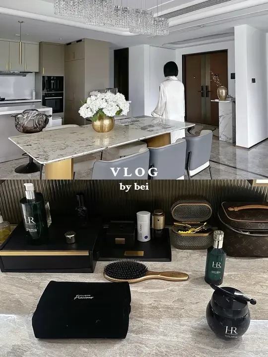 家的记录｜孕期护肤品+餐桌布置+贝果早餐 #vlog日常 #家居好物 #生活方式