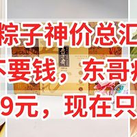 粽子神价总汇，东哥疯狂送，原价399现在只要19元，赶紧买买买