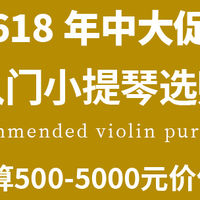 初学者小提琴选购 篇零：618小提琴选购全攻略：新手避坑指南与9款高性价比推荐（2025版）