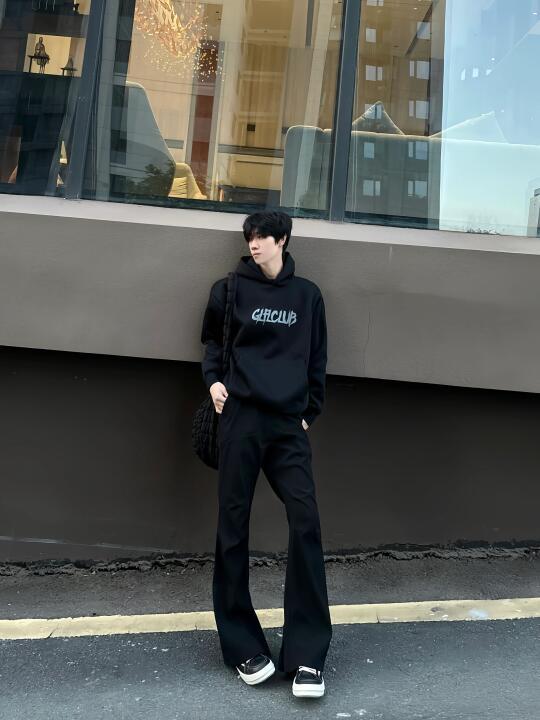 秋季cleanfit简约卫衣这样穿真的太帅了！！！