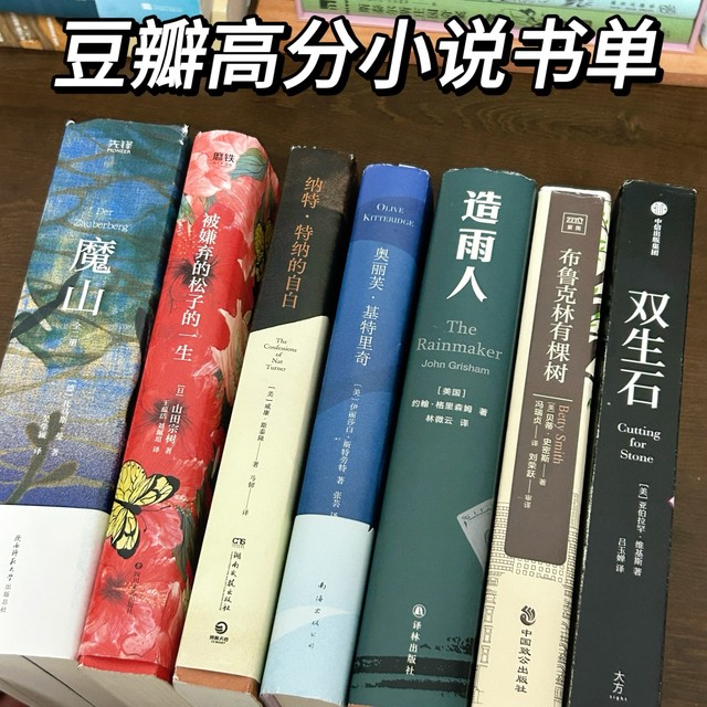 豆瓣高分小说书单｜一本小说就是一次人生！