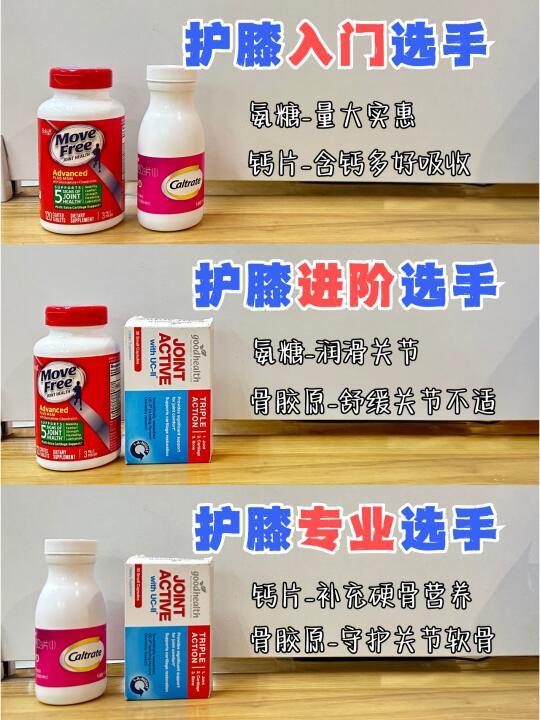 膝盖痛，关节营养品服用经验分享❗️
