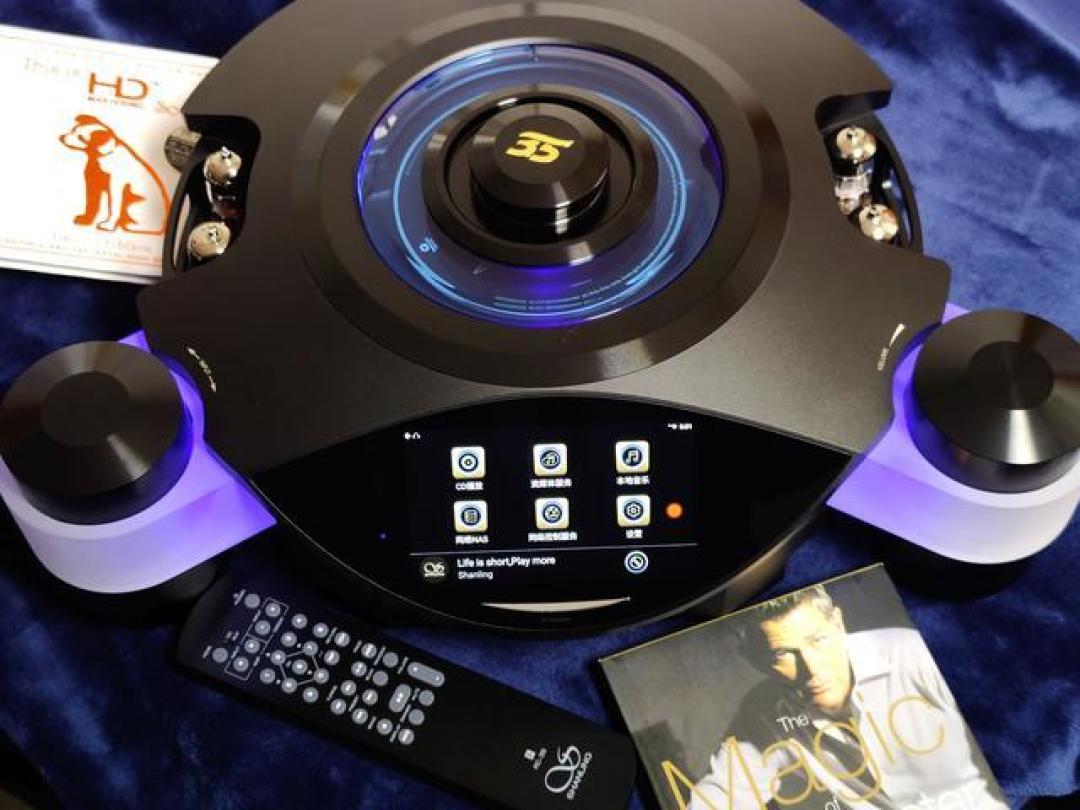 国产HiFi巅峰之作!山灵CD-T35如何用顶尖科技与艺术设计重塑音源新标杆