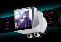 钛钽LG600 360一体式水冷首发688元：配3.95寸磁吸LCD屏