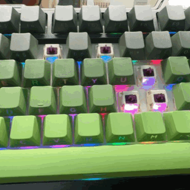 珂芝 K75Lite 三模键盘：绿意与诗意的完美融合