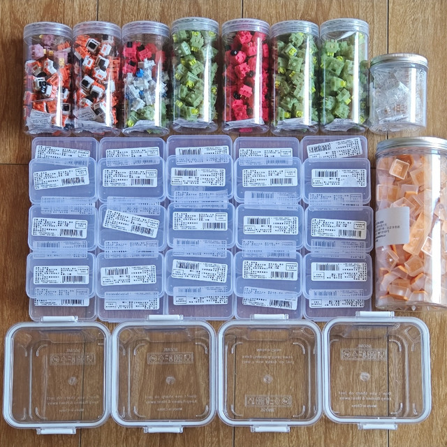 一分薅的各种高特轴体简单评测晒单
