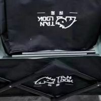 折叠露营车游玩拉货