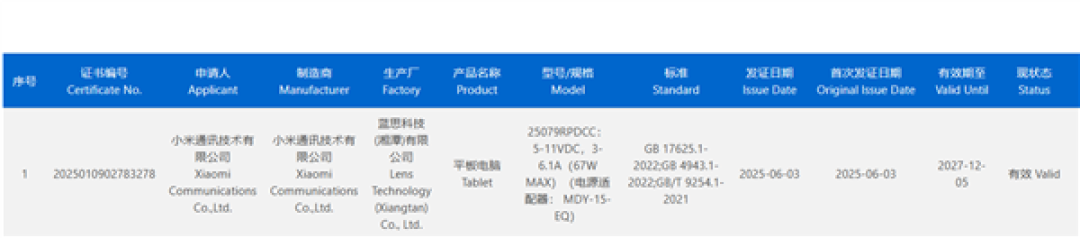游戏神器!REDMI电竞小平板入网:8.8英寸LCD定制屏