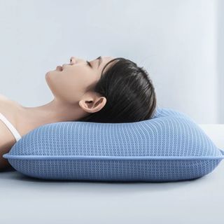 每晚深睡上新3D瓜瓜瓤护颈枕，瓜瓤仿生透气结构、三层垫片自由组合、可机洗能速干