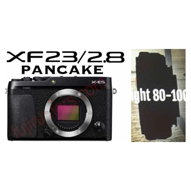 富士新品XF23mm F2.8饼干半画幅镜头将于6月12日发布