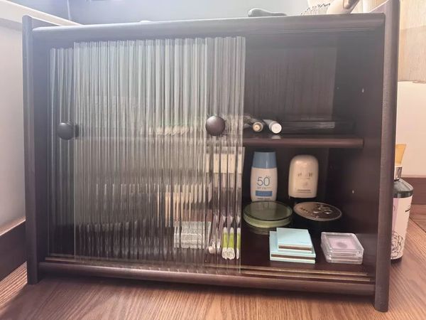 实木置物架，桌面收纳神器