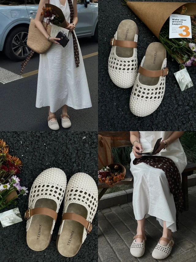 打工人度假plog｜编织配亚麻拿捏法式松弛