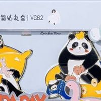 精致礼盒装熊猫冰箱贴，实用又可爱