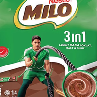 雀巢马来西亚美禄Milo，牛奶麦芽巧克力可可粉，冲饮新选择！