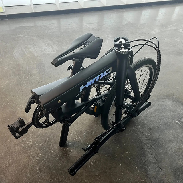 HIMO C6碳纤维折叠车轻量化通勤