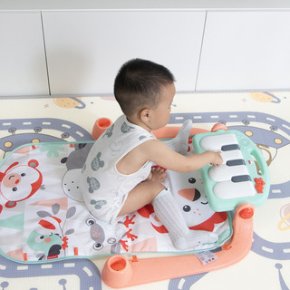 养娃1年多，最不后悔买的玩具--费雪宝宝健身架分享