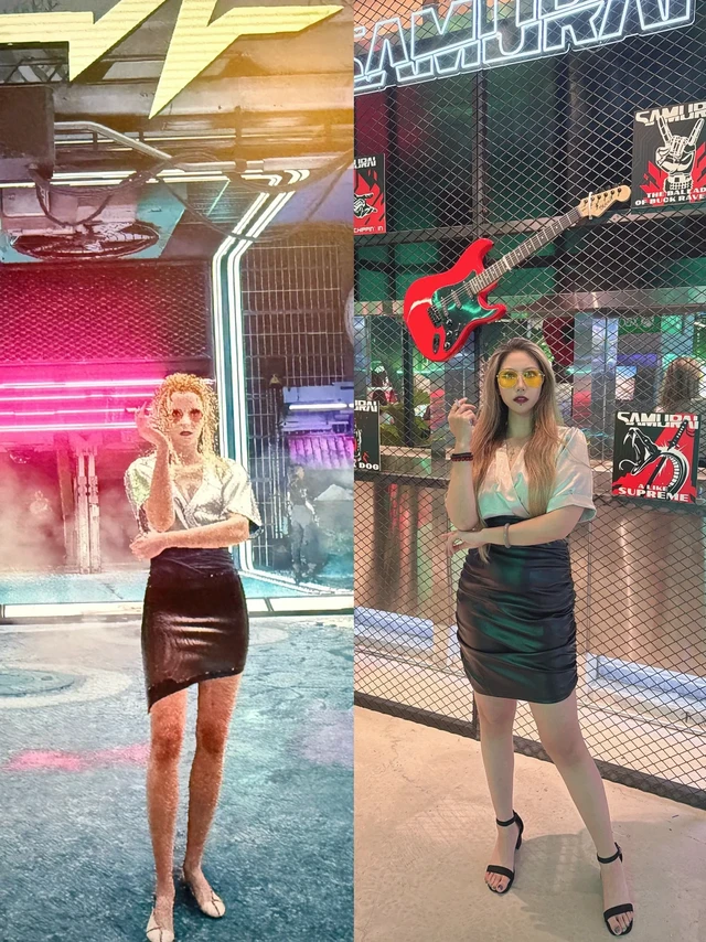 当V走入赛博朋克2077快闪